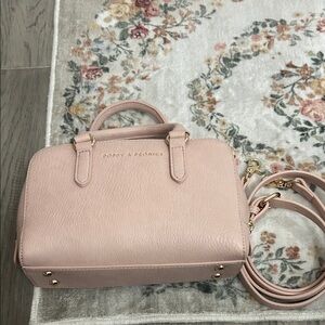 Poppy & Peonies Pink Crossbody Bag